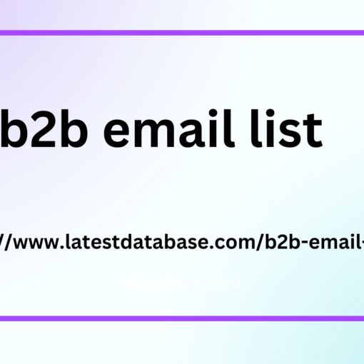 b2b email list