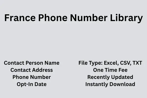 France phone number library
