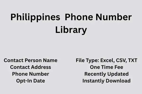 Philippines phone number library